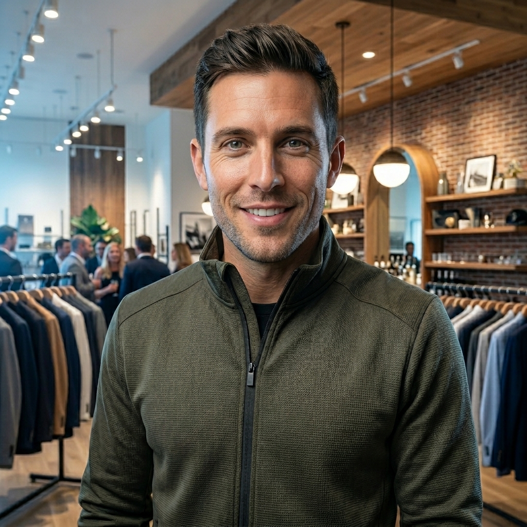 Simulated customer David