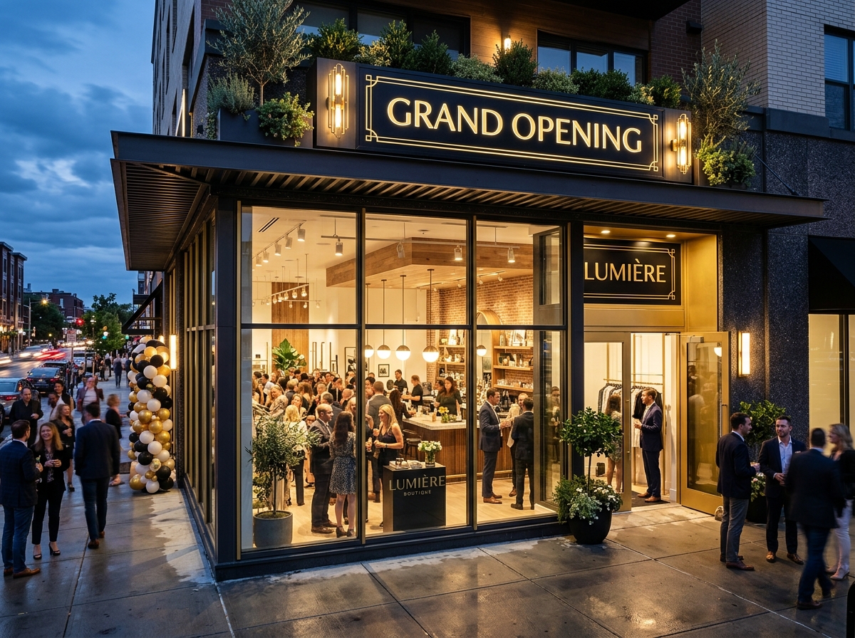 Rachel's fashion boutique grand opening